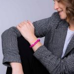 Bratara roz aprins X Jewellery
