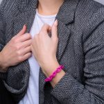 bratara roz intens X Jewellery