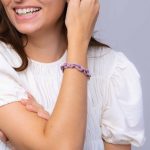bratara violet pastel X Jewellery