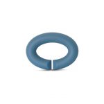 element din cauciuc culoare albastru denim