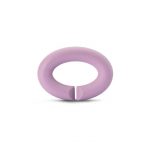 Link din cauciuc violet pastel