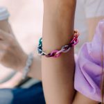 Bratara curcubeu cu inchizatoare din argint