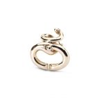 link rotund cu spirala din bronz