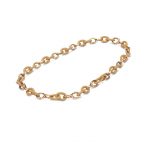 colier culoare caramel cu linkuri din bronz X Jewellery