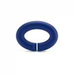 link de cauciuc albastru cobalt X Jewellery