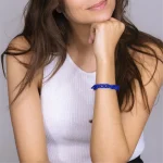 Bratara cauciuc Albastru Cobalt X Jewellery